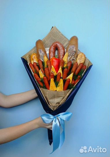 Съедобные букеты, подарочные боксы