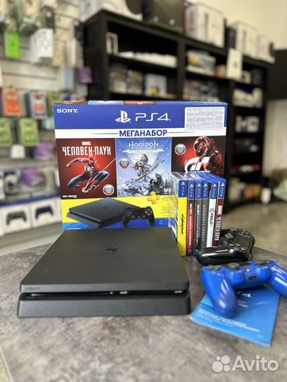 Sony PS4 slim 1tb 2208b рассрочка 0%