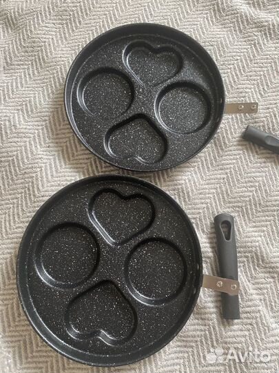 Сковорода антипригарная 4 секции 25 см новая