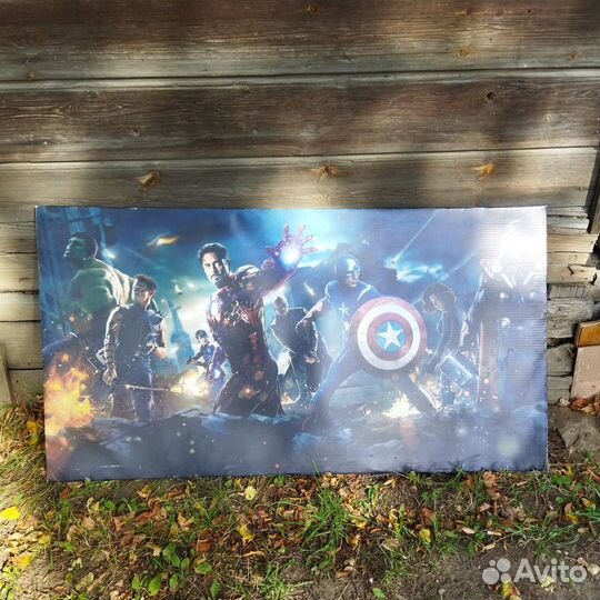Большая картина Marvel Мстители