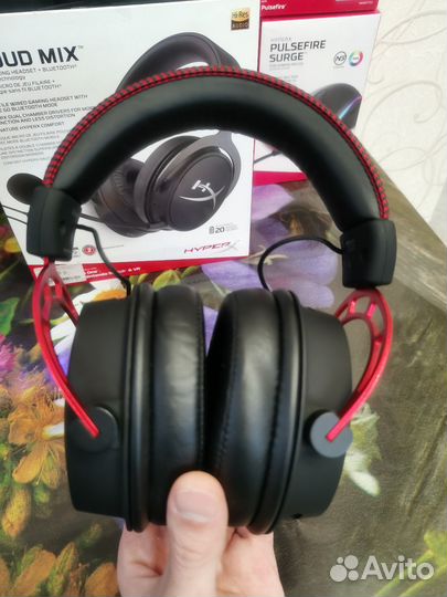 Наушники HyperX Alpha 4шт+8 мышек surge Александр