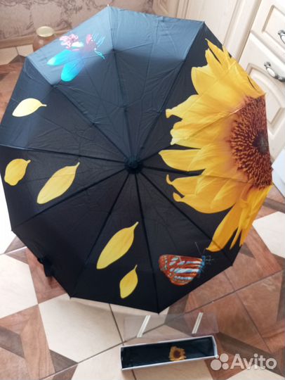 Зонтик женский автоматический разноцветные