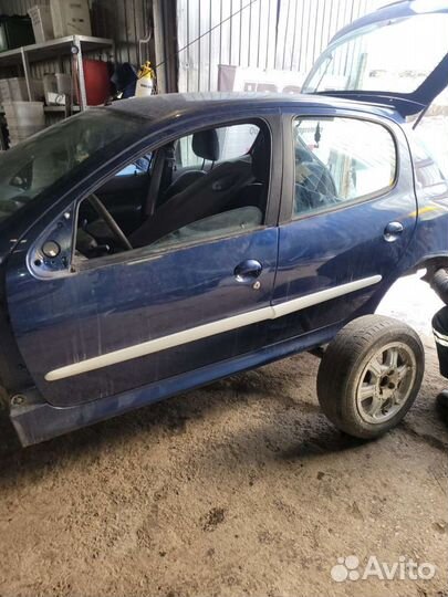 Передние лонжероны на Пежо 206