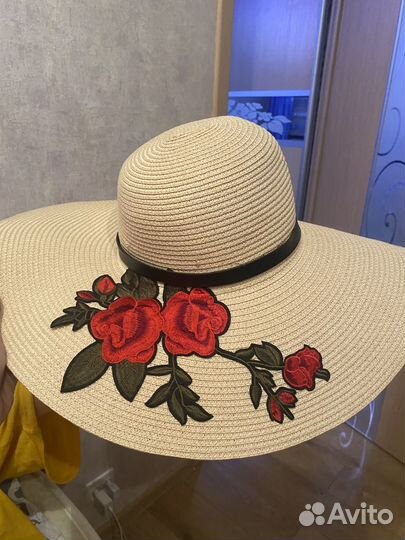 Шляпа женская пляжная