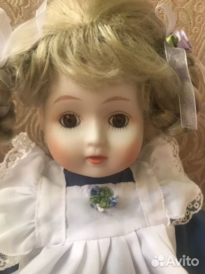 Кукла фарфоровая коллекционная германия