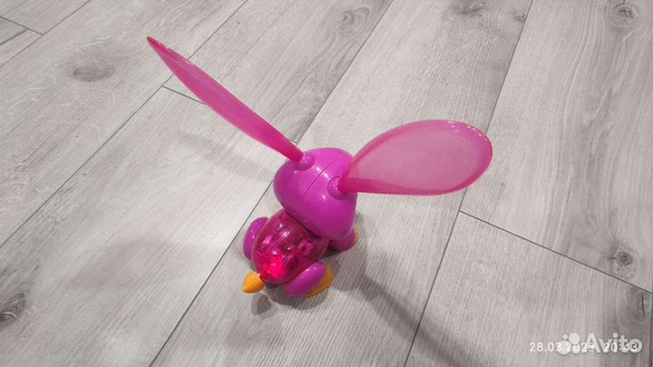 Робот 1 TOY Робо Лайф Кролик, T16228, розовый