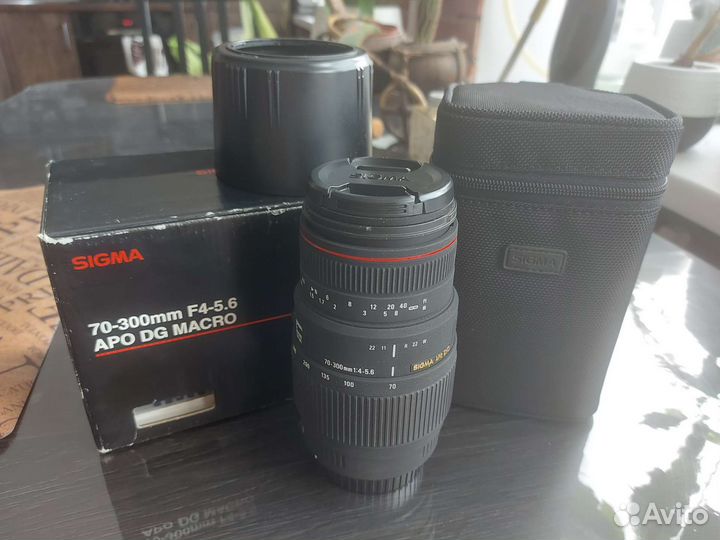 Sigma 70-300 для Canon