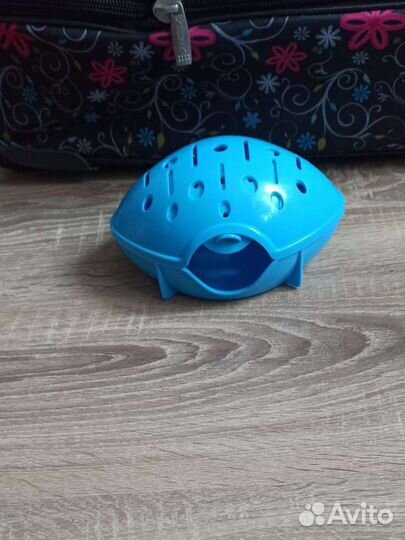 Песок для шиншилл / домик для хомяка