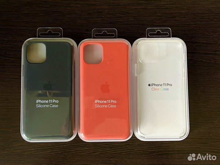 iPhone 11 Pro Силиконовый чехол Оригинал