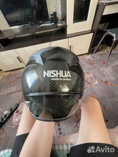 Шлем эндуро с визором