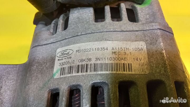 Генератор для Ford Focus 2 2005-2011