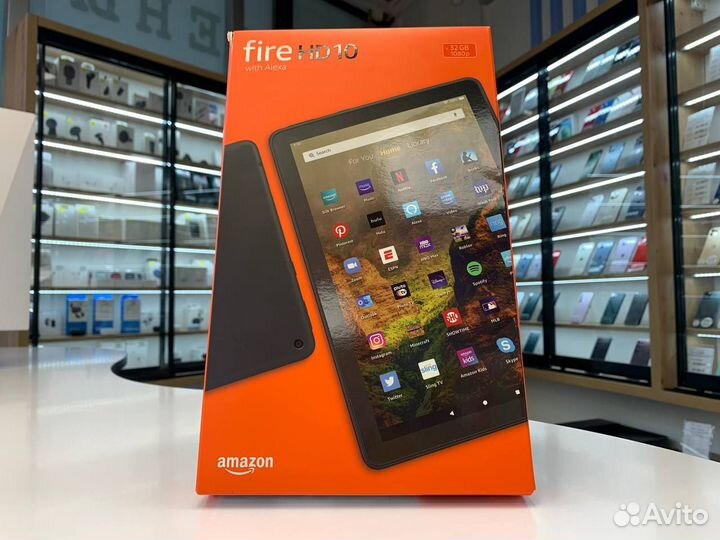 Планшет Amazon Fire HD 2021 32Gb Black