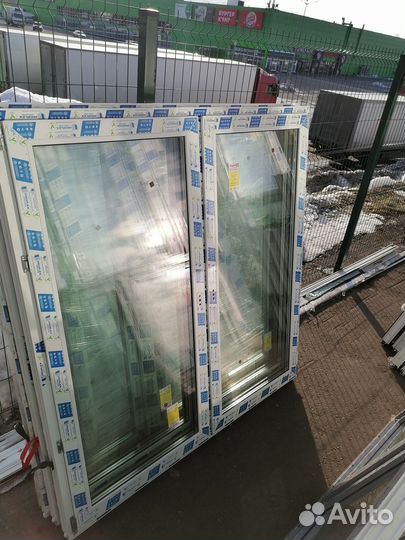 Окна 130х140 готовые пластиковые