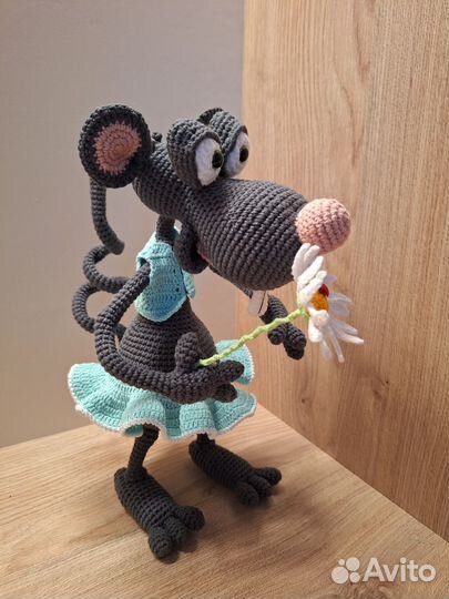 Вязаные игрушки ручной работы