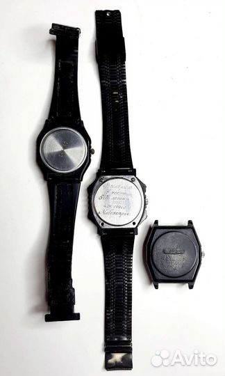 Часы мужские кварцевые 3шт. СССР