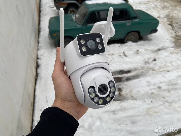 Камера видеонаблюдения wifi уличная Icsee