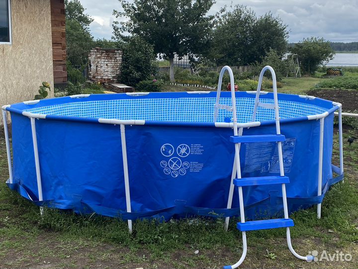 Каркасный бассейн бу 36699
