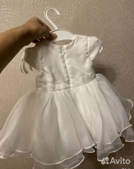Платье для новорожденной 62 68