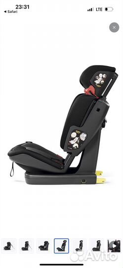 Детское автокресло peg perego