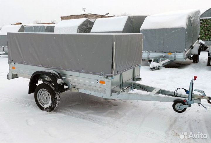 Прицеп 2.5х1.4 с тентом 