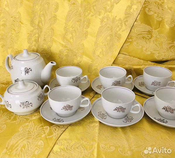 Посуда фарфор сервиз