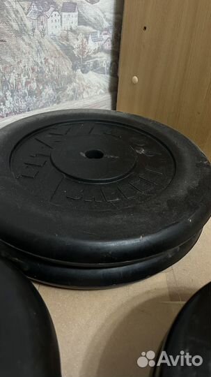 Спортивные блины диски для штанги Titan Barbell