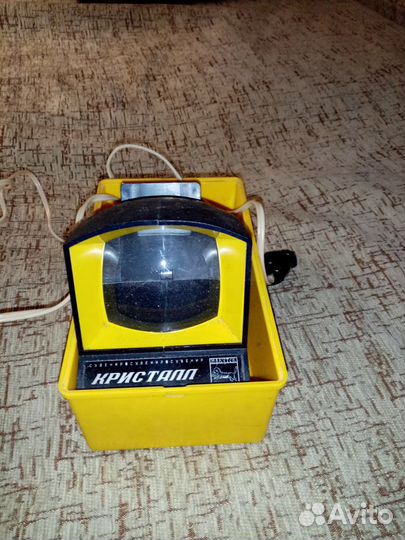 Слайдоскоп фильмоскоп диапроектор Кристалл СССР