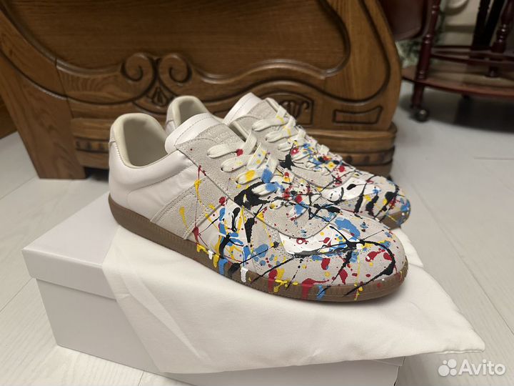 Кроссовки Maison Margiela Replica Paint Splatter