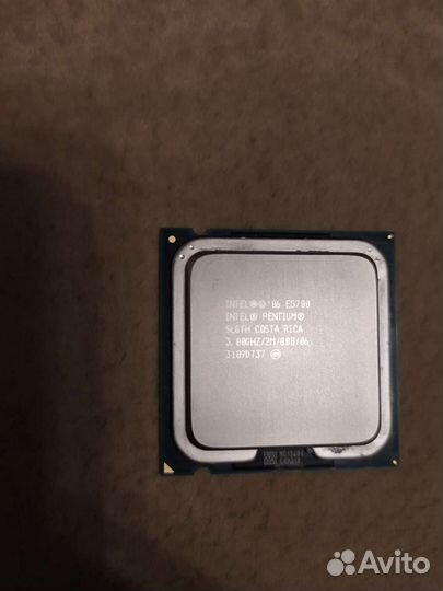 Процессор Intel pentium e5700