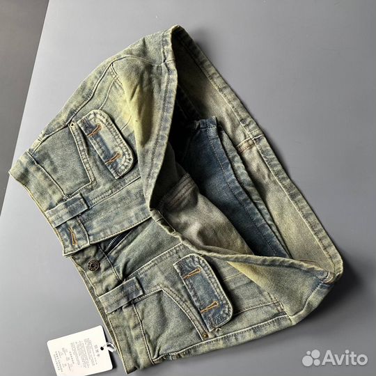 Мини юбка с шортами opum y2k balenciaga