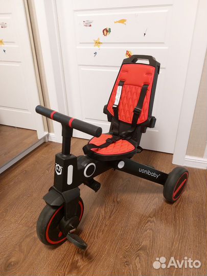 Детский велосипед с ручкой Uonibaby