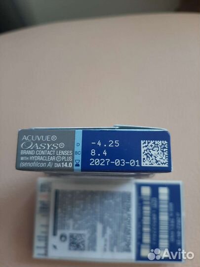 Контактные линзы acuvue Oasys