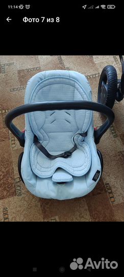 Коляска 3 в 1 с автолюлькой