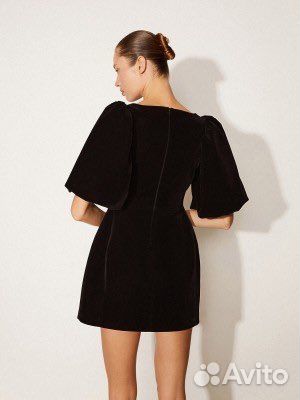 12 storeez платье бархатное