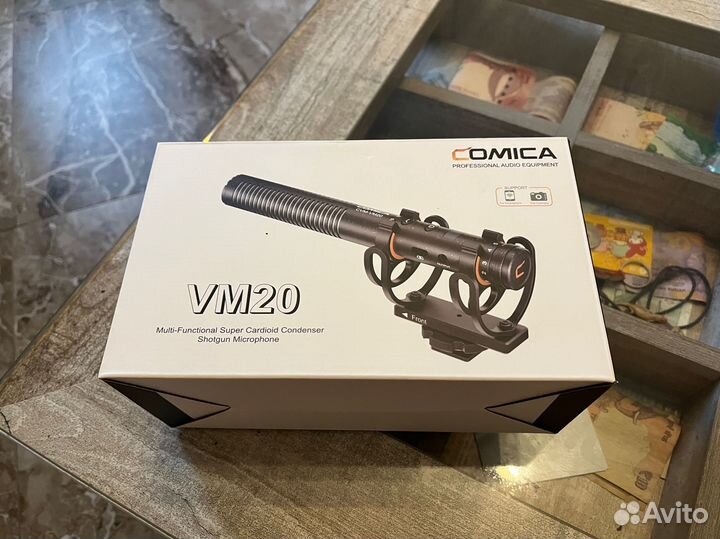 Микрофон-пушка Comica VM20