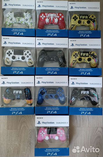 Оригинальные и китайские dualshock 3 и 4