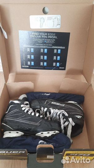 Коньки хоккейные вратарские