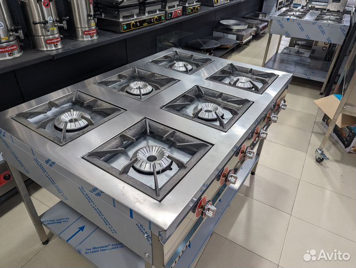 Газовые плиты для ресторанов
