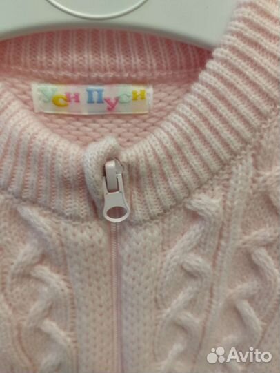 Комбинезон на девочку шерсть 6m