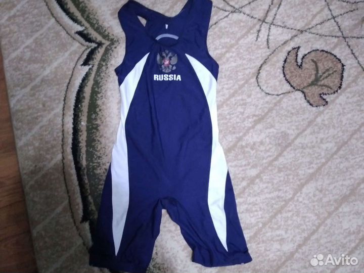 Борцовское трико и борцовки комплект