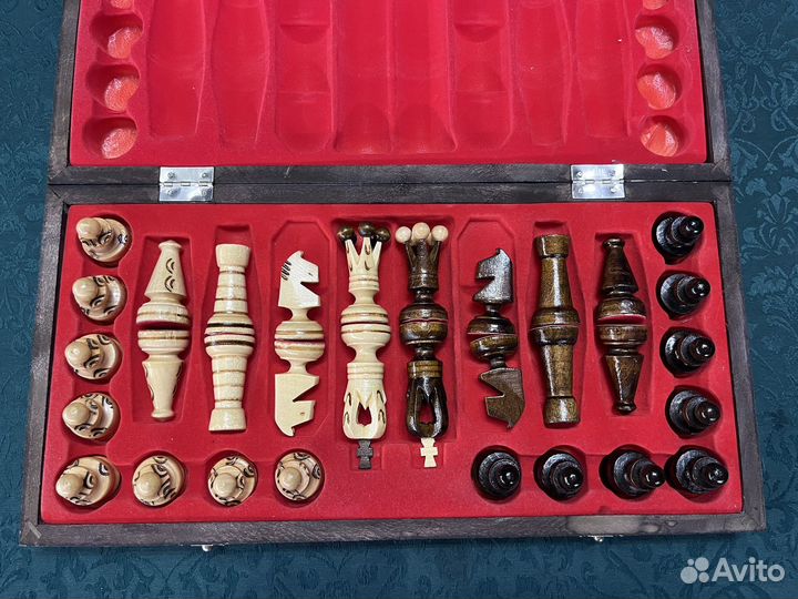 Шахматы деревянные ручной работы