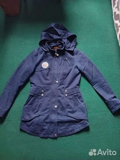 Куртка парка шаль