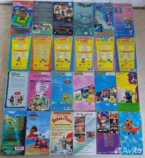 Мультики от еа и др. / видеокассеты / VHS