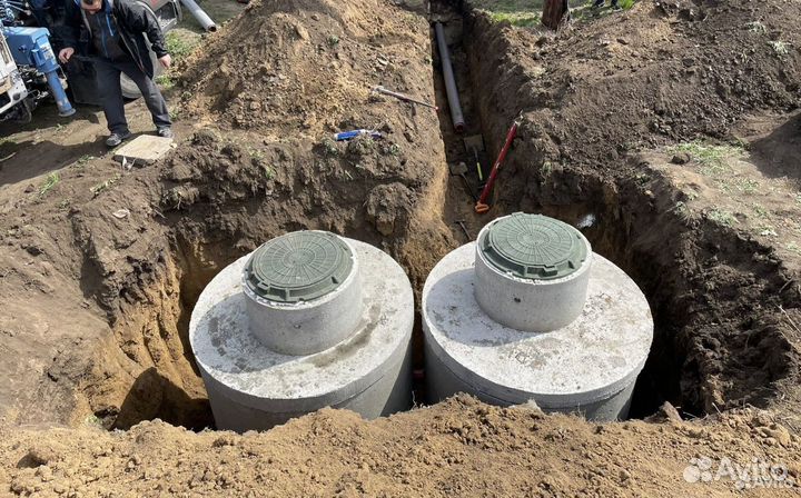 Септик под ключ за 1 день