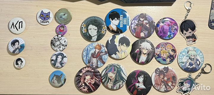 Значки аниме