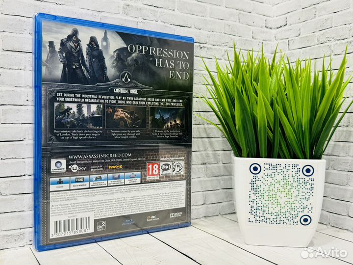 Assassins Creed Syndicate PS4 (Новый диск)