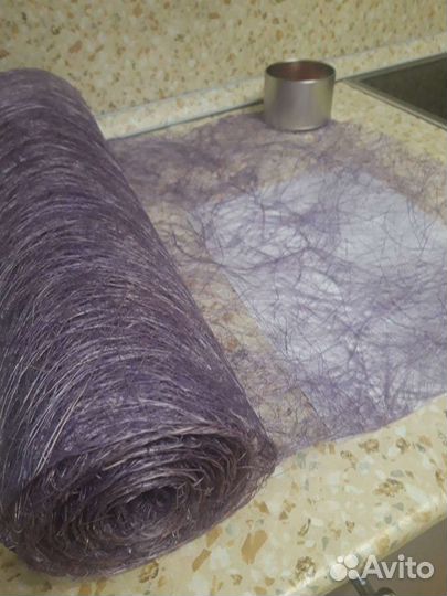 Фетр флористический(Сизалевое полотно) 48см