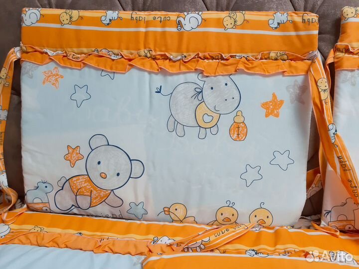 Бортики в детскую кроватку