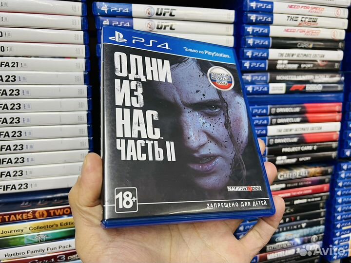 Одни из нас 2 ps4 диск новый