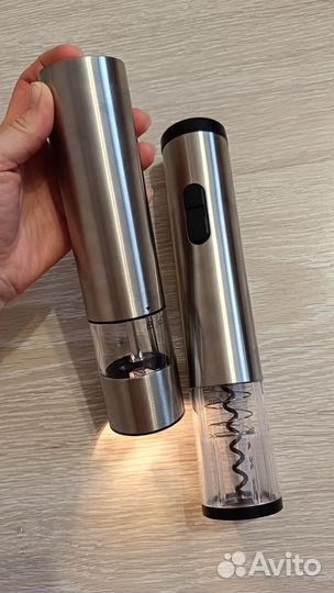 Набор электрический штопор и мельница для специй